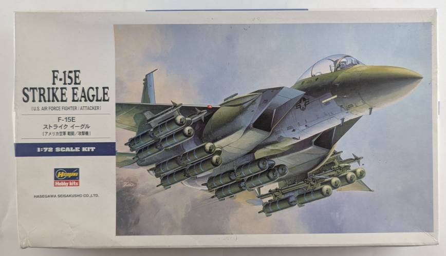 HASEGAWA 1/72 E10 F-15E STRIKE EAGLE