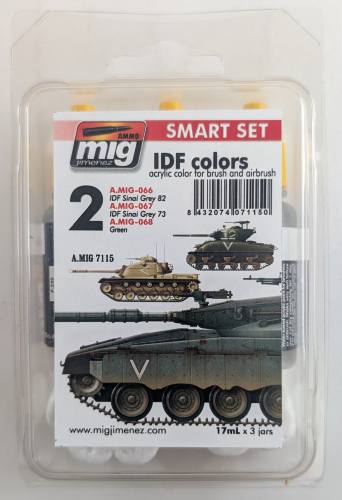 AMMO BY MIG JIMENEZ  7115 IDF COLOURS 