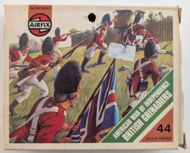 AIRFIX HO/OO 01740-4  1975  AMERICAN WAR OF INDEPENDENCE BRITISH GRENADIERS