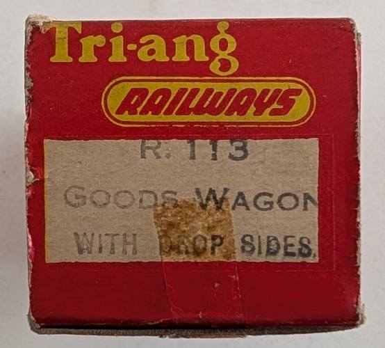 TRIANG RAILWAYS  R113 GOODS WAGON WITH DROP SIDES