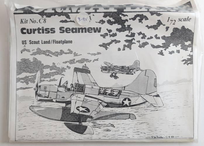 FORMAPLANE 1/72 C8 CURTISS SEAMEW US SCOUT LAND/FLOATPLANE