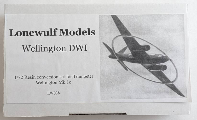 LONEWULF MODELS 1/72 LW038 WELLINGTON DWI conversion for trumpeter kit