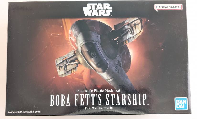 BANDAI 1/144 5063857 STAR WARS BOBA FETTS STARSHIP
