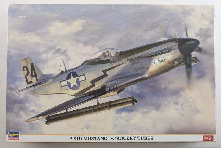 HASEGAWA 1/32 08244 P-51D MUSTANG W/ ROCKET TUBES