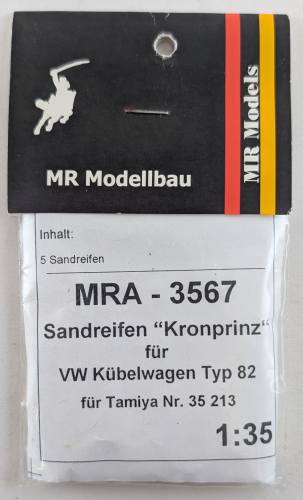 MR MODELS 1/35 3567 SANDREIFEN KRONPRINZ VW KUBELWAGEN TYPE 82