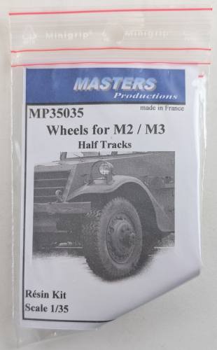 MASTERS PRODUCTIONS 1/35 35035 WHEELS FOR M2/M3 HALF TRACKS