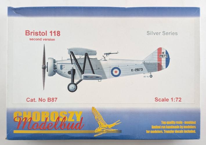 CHOROSZY 1/72 B87 BRISTOL 118 