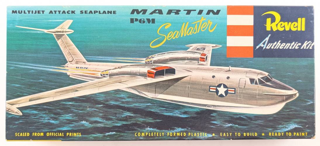 REVELL  H244 98 MARTIN P6M SEAMASTER  S TYPE BOXING 