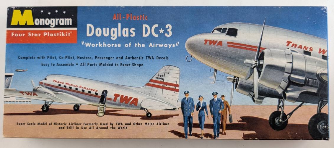 MONOGRAM  P9 DOUGLAS DC 3 WORKHORSE OF THE AIRWAYS