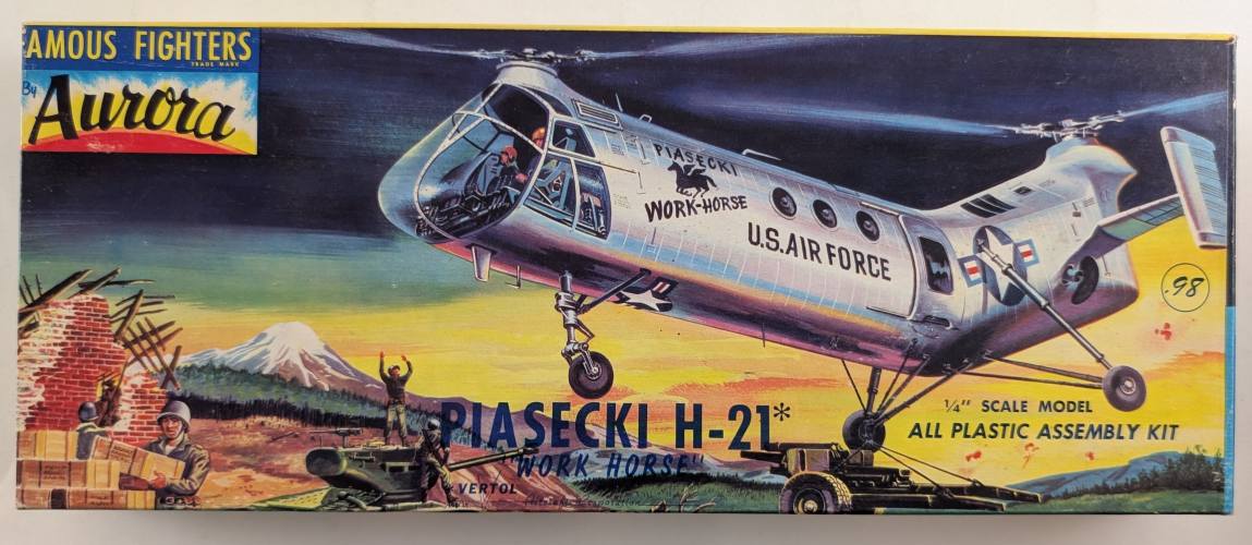 AURORA 1/48 PIASECKI H-21 504-98