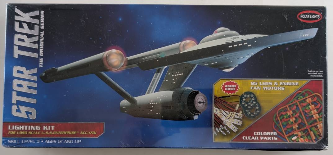 POLAR LIGHTS 1/350 MKA007 STAR TREK USS ENTERPRISE NCC-1701 LIGHTING KIT
