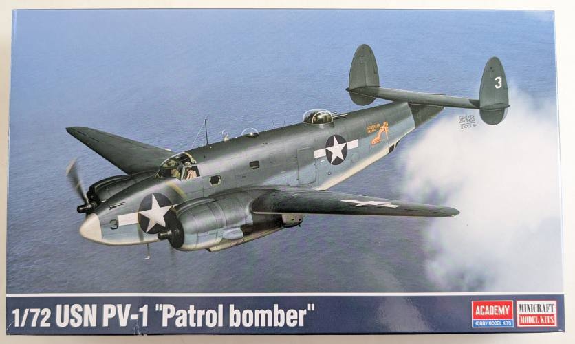 ACADEMY 1/72 12587 USN PV-1 PATROL BOMBER