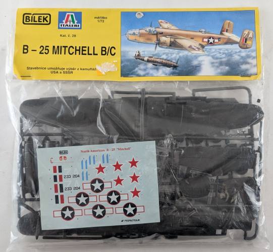 BILEK 1/72 B-25 MITCHELL B/C