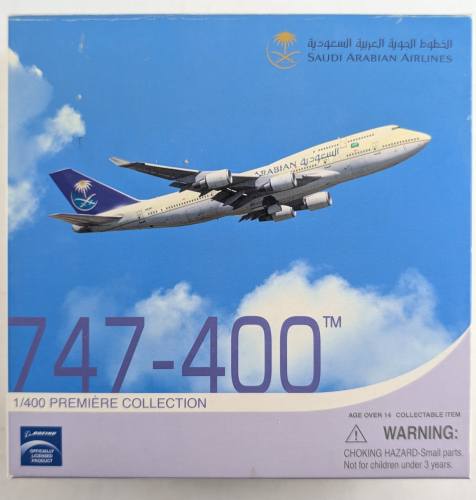 DRAGON 1/400 55262 747-400 SAUDI ARABIAN AIRLINES