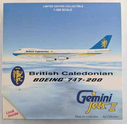 GEMINI JETS 1/400 GJBCA568 BRITISH CALEDONIAN BOEING 747-200