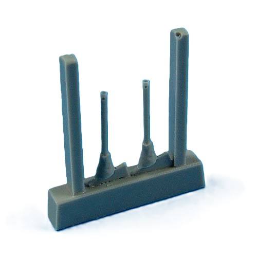 QUICKBOOST.NET 1/72 QB 72 191 JUNKERS JU 88C-6/G-1 SCHRAGE MUSIK GUN BARRELS