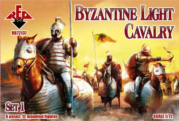 RED BOX 1/72 72137 BYZANTINE LIGHT CAVALRY SET 1
