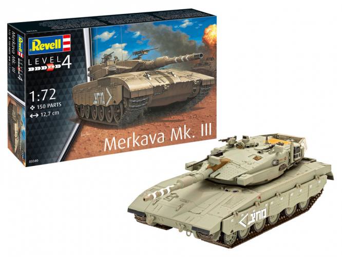 REVELL 1/72 03340 MERKAVA MK.III