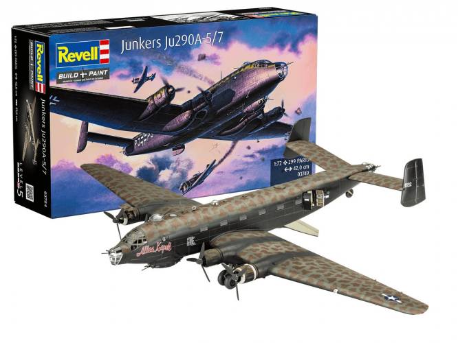 REVELL 1/72 03754 JUNKERS JU290A-5/7 SEEADLER