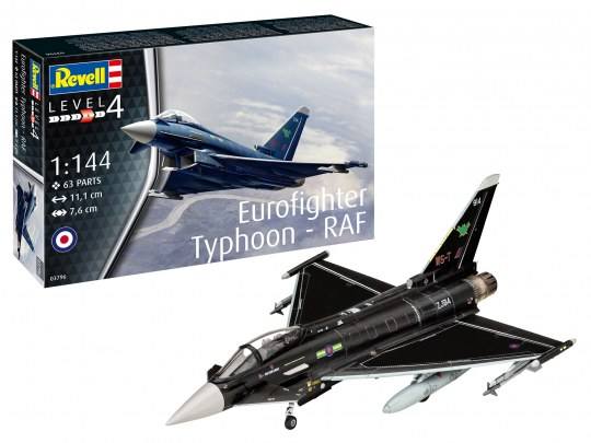REVELL 1/144 03796 EUROFIGHTER TYPHOON RAF