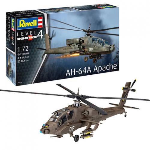 REVELL 1/72 03824 AH-64A APACHE