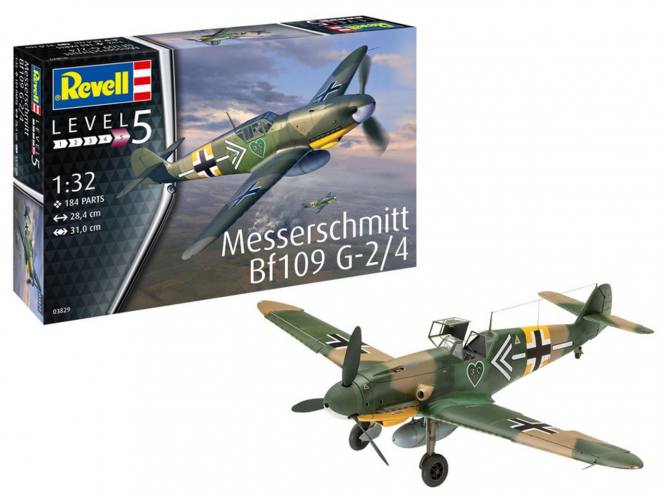 REVELL 1/32 03829 MESSERSCHMITT BF 109G-2/4