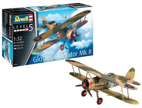 REVELL 1/32 03846 GLOSTER GLADIATOR MK.II