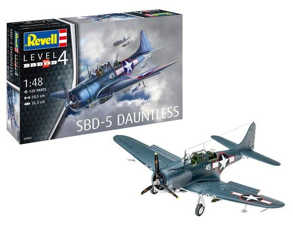 REVELL 1/48 03869 SBD-5 DAUNTLESS