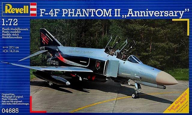 REVELL 1/72 04685 F-4F PHANTOM II ANNIVERSARY
