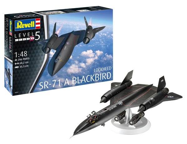 REVELL 1/48 04967 LOCKHEED SR-71A BLACKBIRD  UK SALE ONLY 