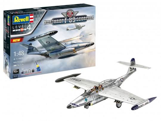 REVELL 1/48 05650 NORTHROP F-89 SCORPION 75TH ANNIVERSARY GIFT SET