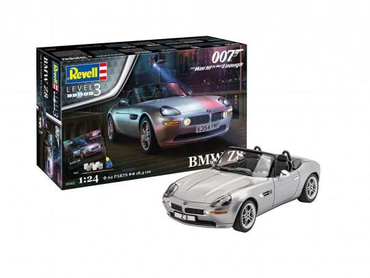 REVELL 1/24 05662 BMW Z8  JAMES BOND 007 THE WORLD IS NOT ENOUGH  GIFT SET