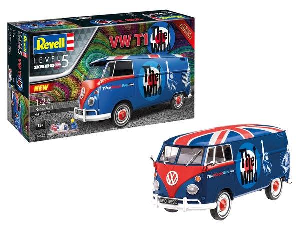 REVELL 1/24 05672 VW T1 THE WHO GIRFT SET