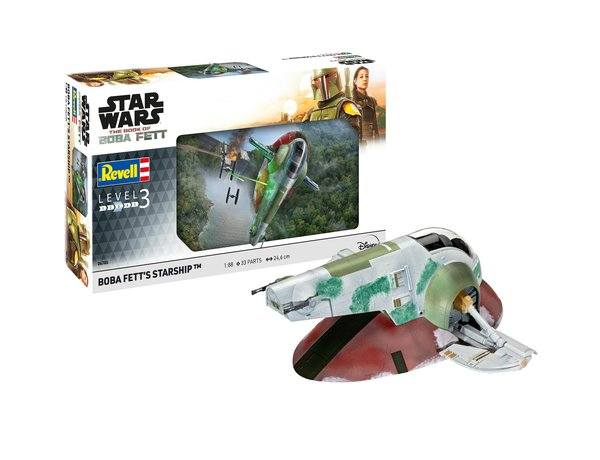 REVELL 1/88 06785 STAR WARS THE BOOK OF BOBA FETT - BOBA FETT S STARSHIP