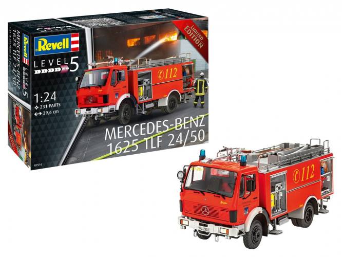 REVELL 1/24 07516 MERCEDES-BENZ 1625 TLF 24/50  UK SALE ONLY 