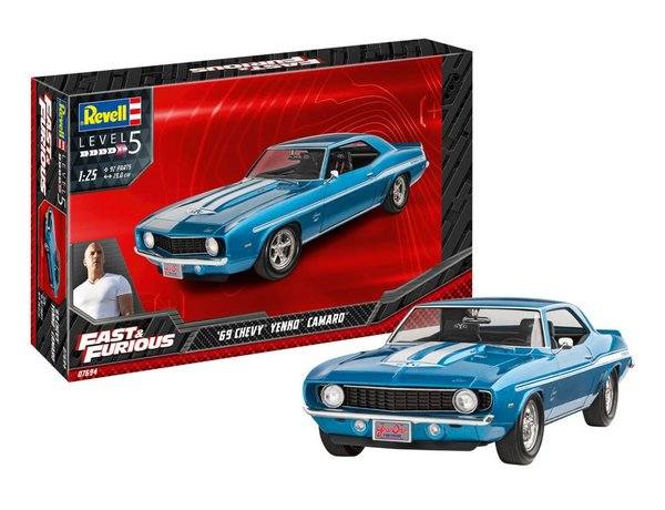REVELL 1/25 07694 FAST   FURIOUS 1969 CHEVROLET CAMARO YENKO 