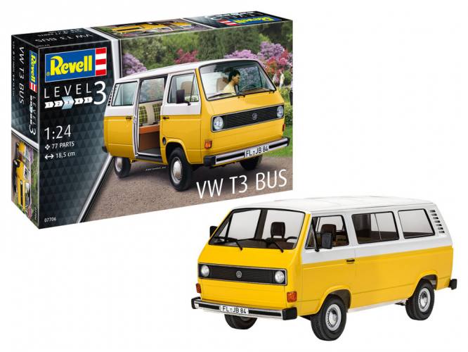 REVELL 1/24 07706 VW T3 BUS