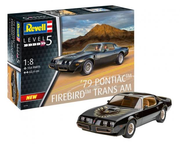 REVELL 1/8 07710 1979 PONTIAC FIREBIRD TRANS AM  UK SALE ONLY 