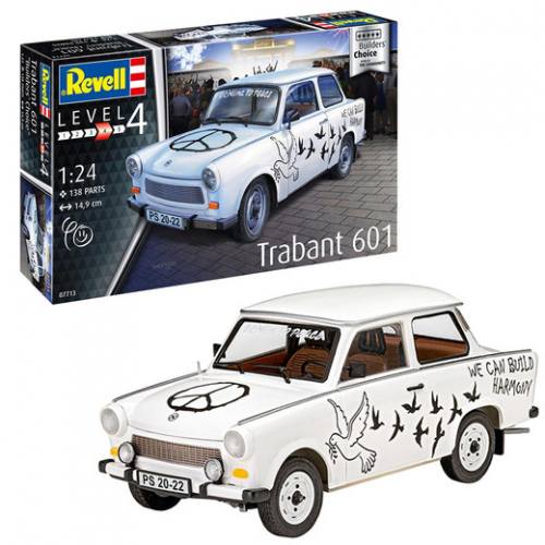 REVELL 1/24 07713 TRABANT 601 BUILDERS CHOICE