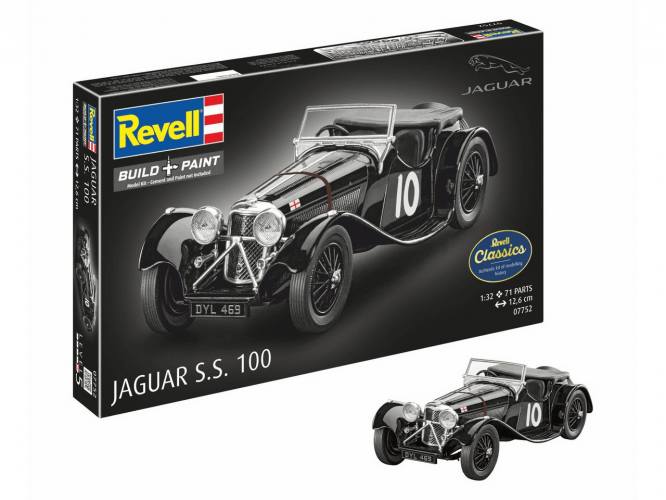 REVELL 1/32 07752 JAGUAR S.S.100