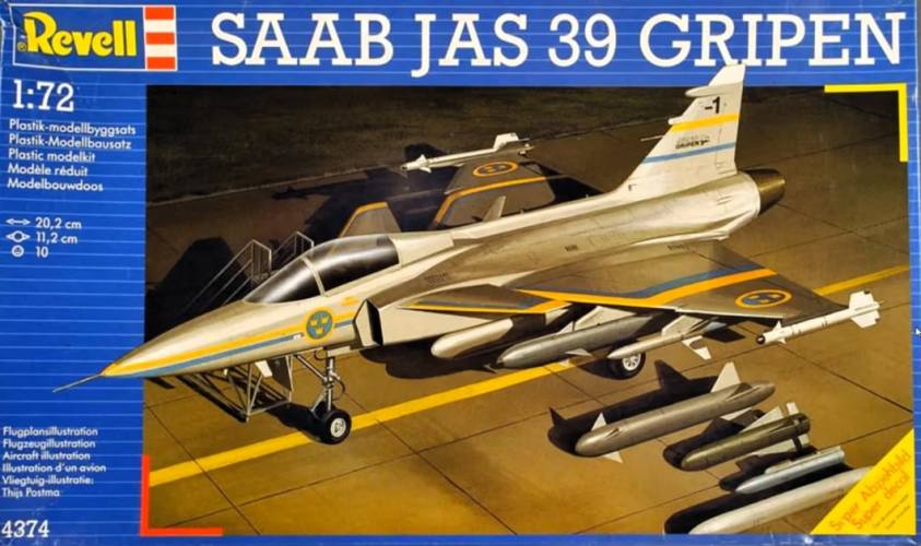 REVELL 1/72 4374 SAAB JAS 39 GRIPEN