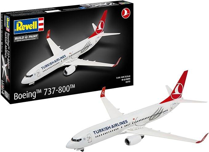 REVELL 1/144 03772 BOEING 737-800 TURKISH AIRLINES