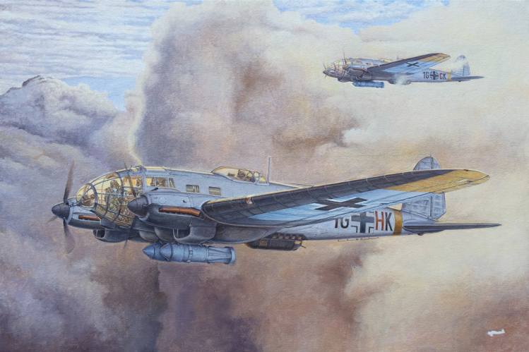 RODEN 1/144 344 HEINKEL HE111 H-16
