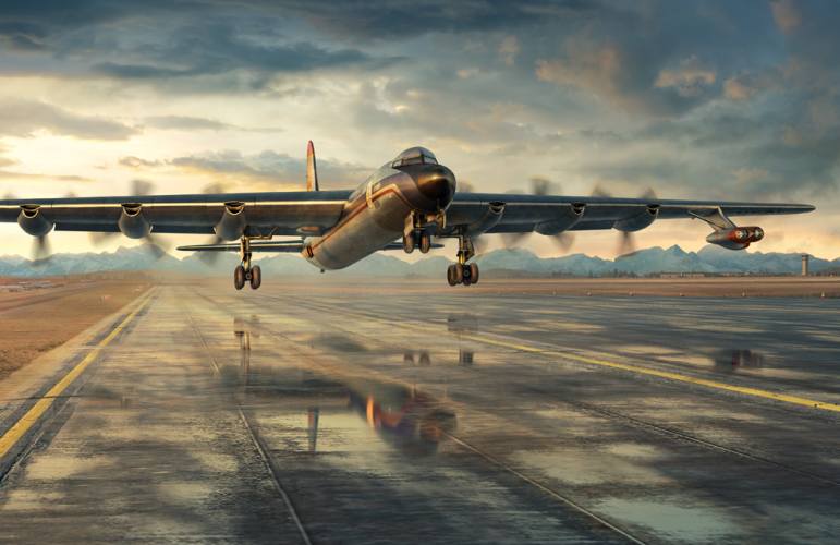 RODEN 1/144 348 CONVAIR NB-36H CRUSADER