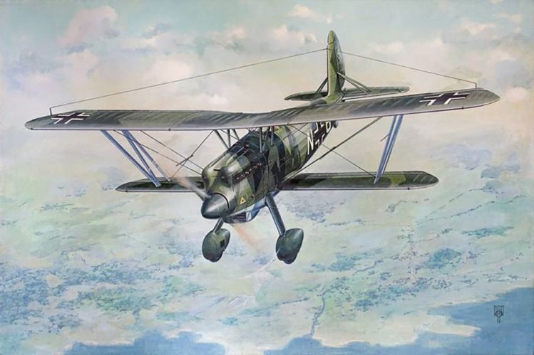 RODEN 1/48 454 ARADO AR68 F-1