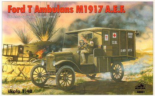 RPM 1/48 48001 FORD T AMBULANCE M1917 A.E.F.