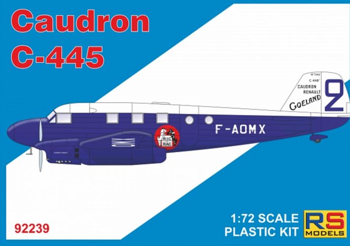 RS MODELS 1/72 92239 CAUDRON C-445/C-448