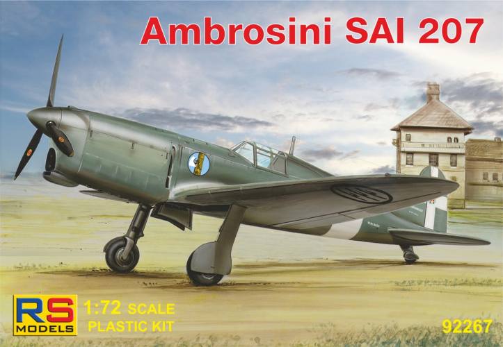 RS MODELS 1/72 92267 AMBROSINI SAI 207