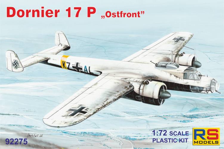 RS MODELS 1/72 92275 DORNIER DO 17P OSTFRONT