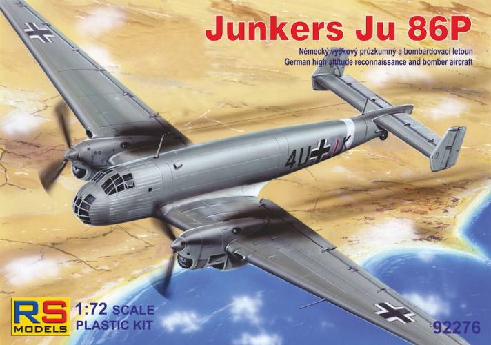 RS MODELS 1/72 92276 JUNKERS JU 86P